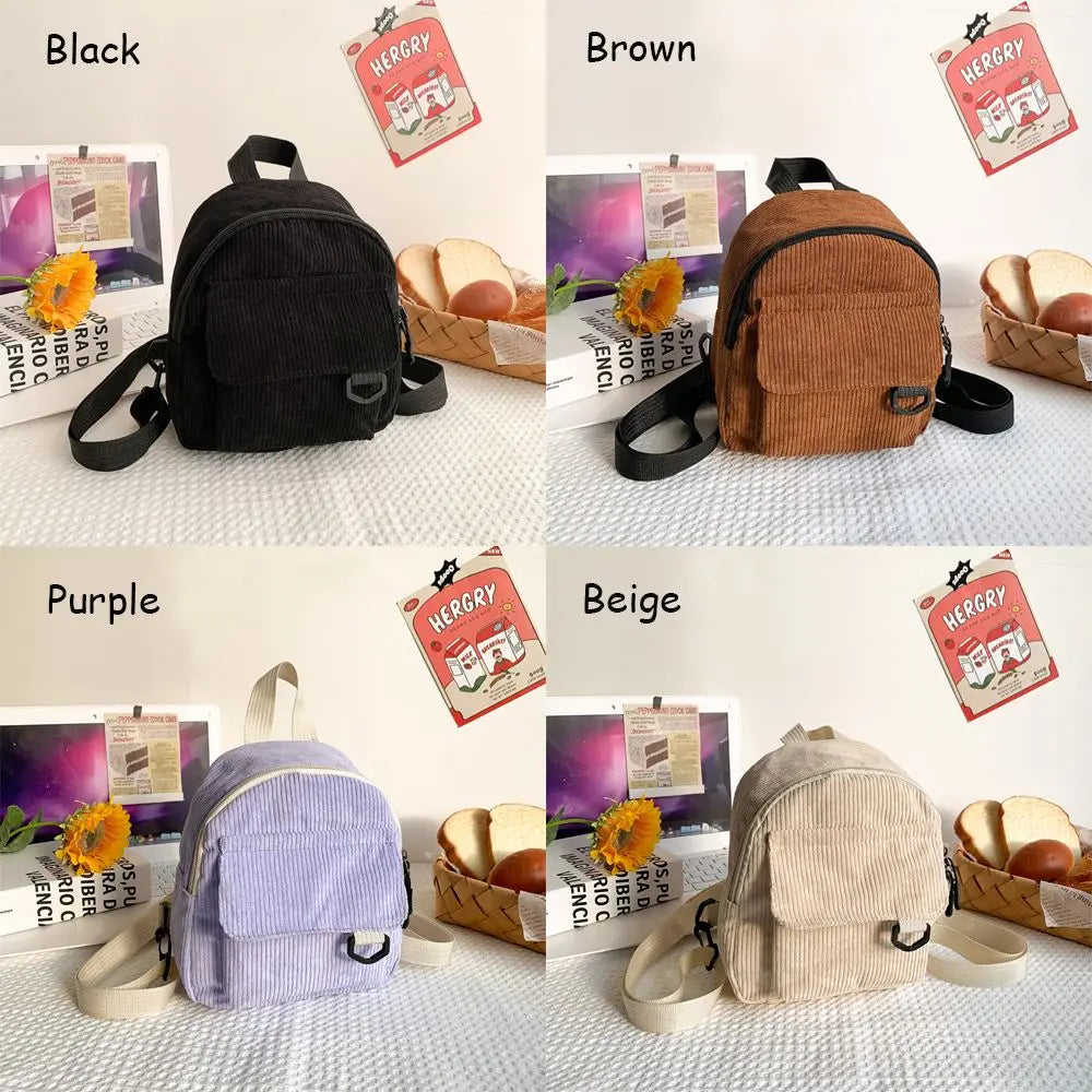 Small Backpacks for Women Student Bookbags Mini Backpack