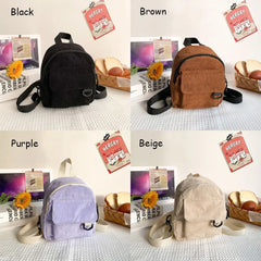 Small Backpacks for Women Student Bookbags Mini Backpack