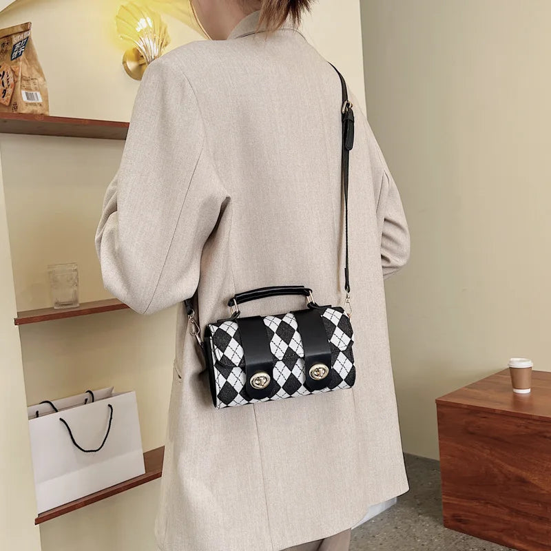 Solid Shoulder Bag Lady Small Women's Handbags Crossbody Bag