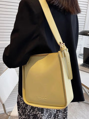 Women's Pu Leather Shoulder Crossbody Handbag Large Capacity Tote
