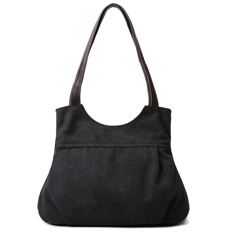 Small Canvas Shoulder Bags Environmental Protection Tote Shopping Bag