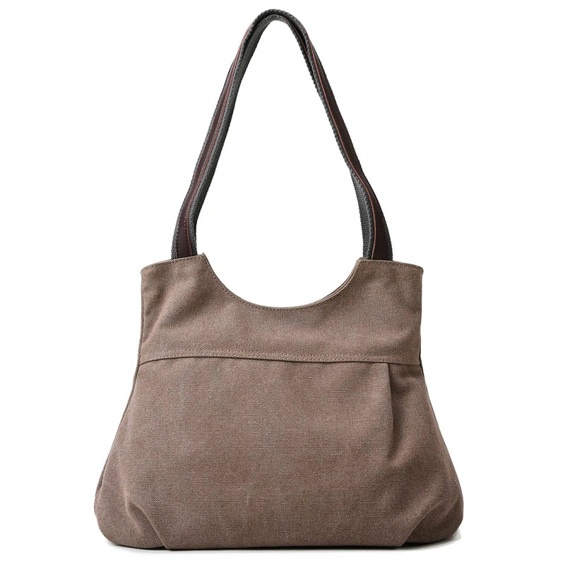 Small Canvas Shoulder Bags Environmental Protection Tote Shopping Bag