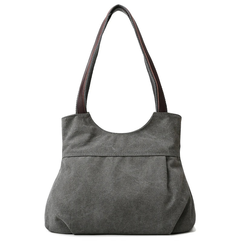 Small Canvas Shoulder Bags Environmental Protection Tote Shopping Bag