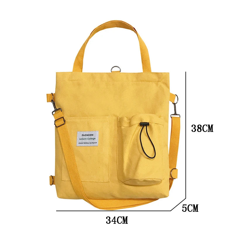 Japanese Literary Shoulder Bag Casual Shopping Tote Girl Handbag