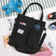 Japanese Literary Shoulder Bag Casual Shopping Tote Girl Handbag
