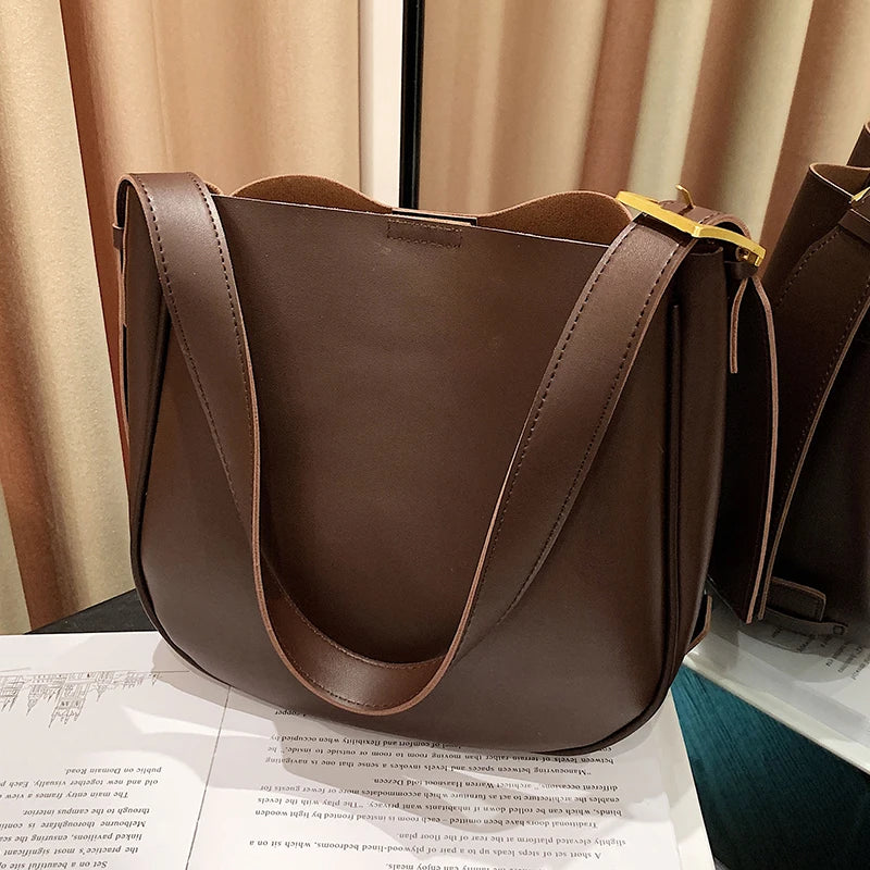 Women Shoulder Bag High PU Leather Messenger Bags Crossbody Pack