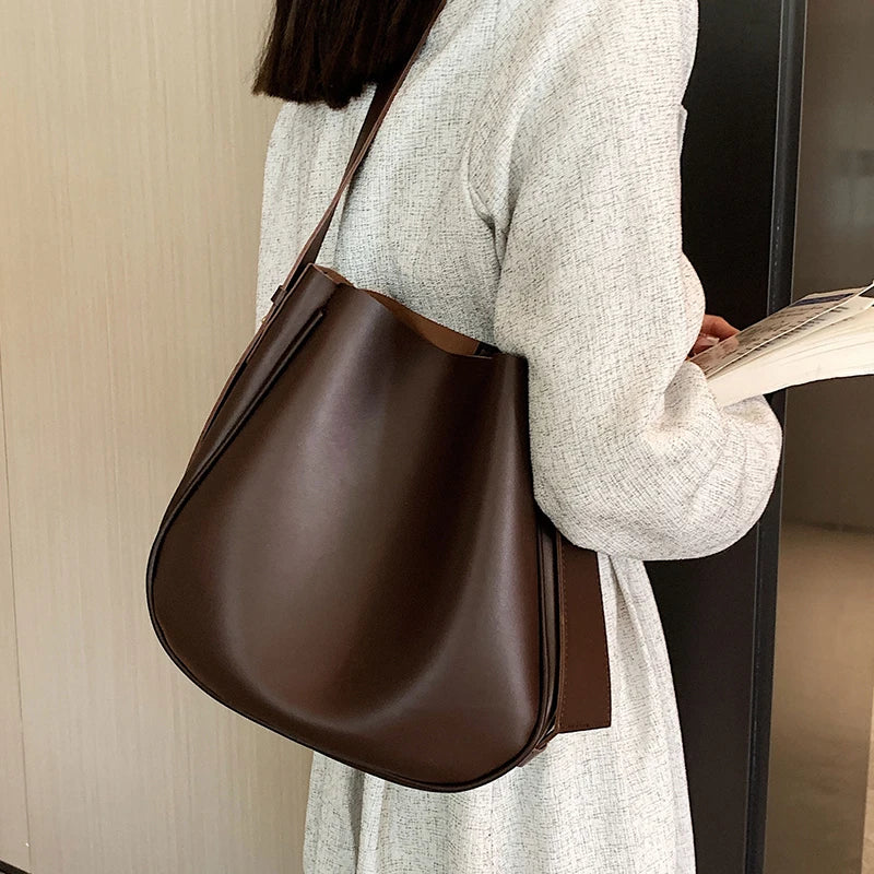 Women Shoulder Bag High PU Leather Messenger Bags Crossbody Pack