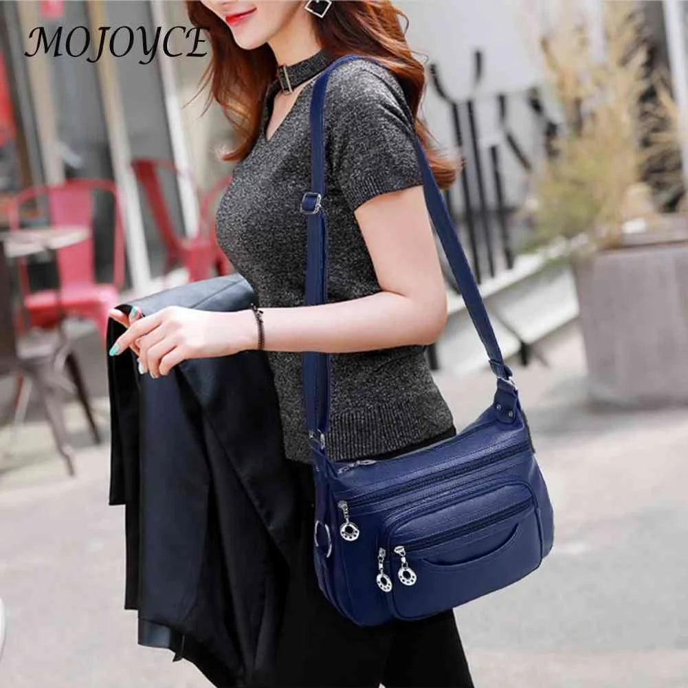 Women Tote Handbag Soft Leather Messenger Satchel