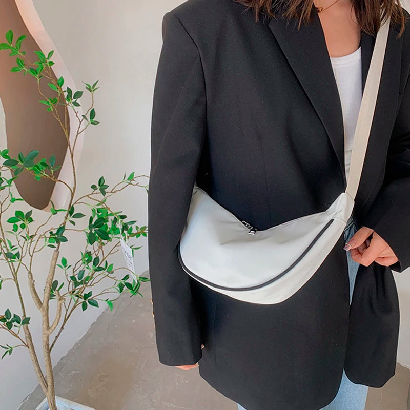 Casual Nylon Handbag Large Capacity Female Crossbody Bags