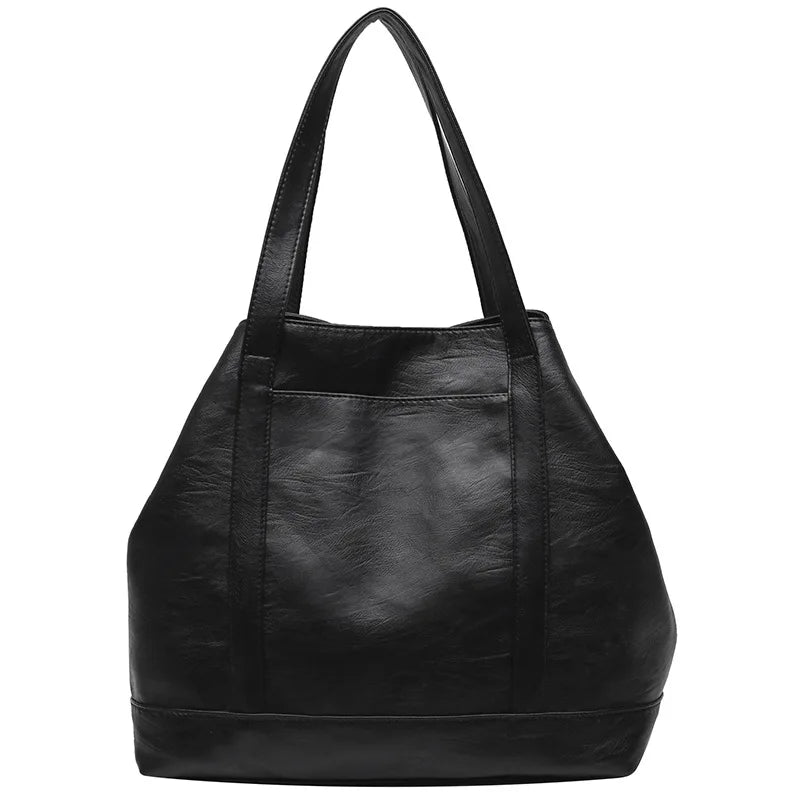 Western-style Large-capacity Shoulder Bag for Women