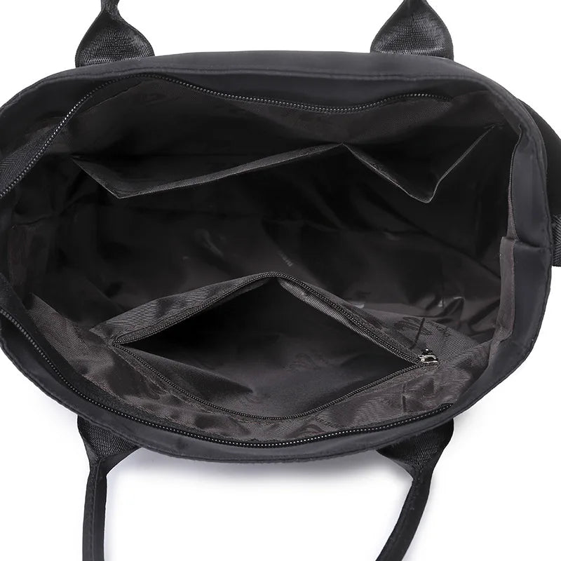 Nylon Shoulder Bag Women's Casual Hand-held Commuter Tote