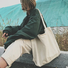 Fashionable Japanese Art Canvas Shoulder Bag