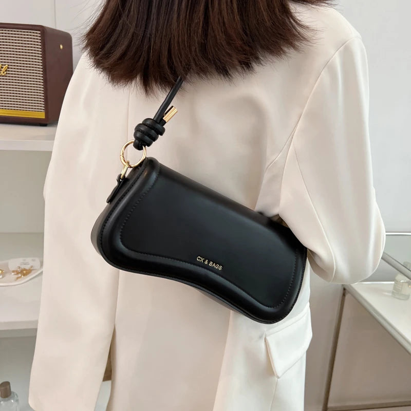 Vintage Women Crossbody Messenger Bag Small Handbag Lady Armpite Bag
