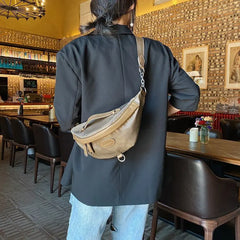 Single Shoulder Messenger Bag Female Bag Foreign Style Waist Bag