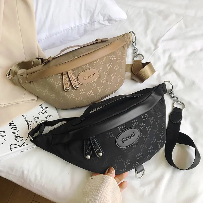 Single Shoulder Messenger Bag Female Bag Foreign Style Waist Bag