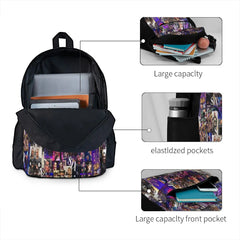 Six Collage Backpacks Men's & Women's Back Pack