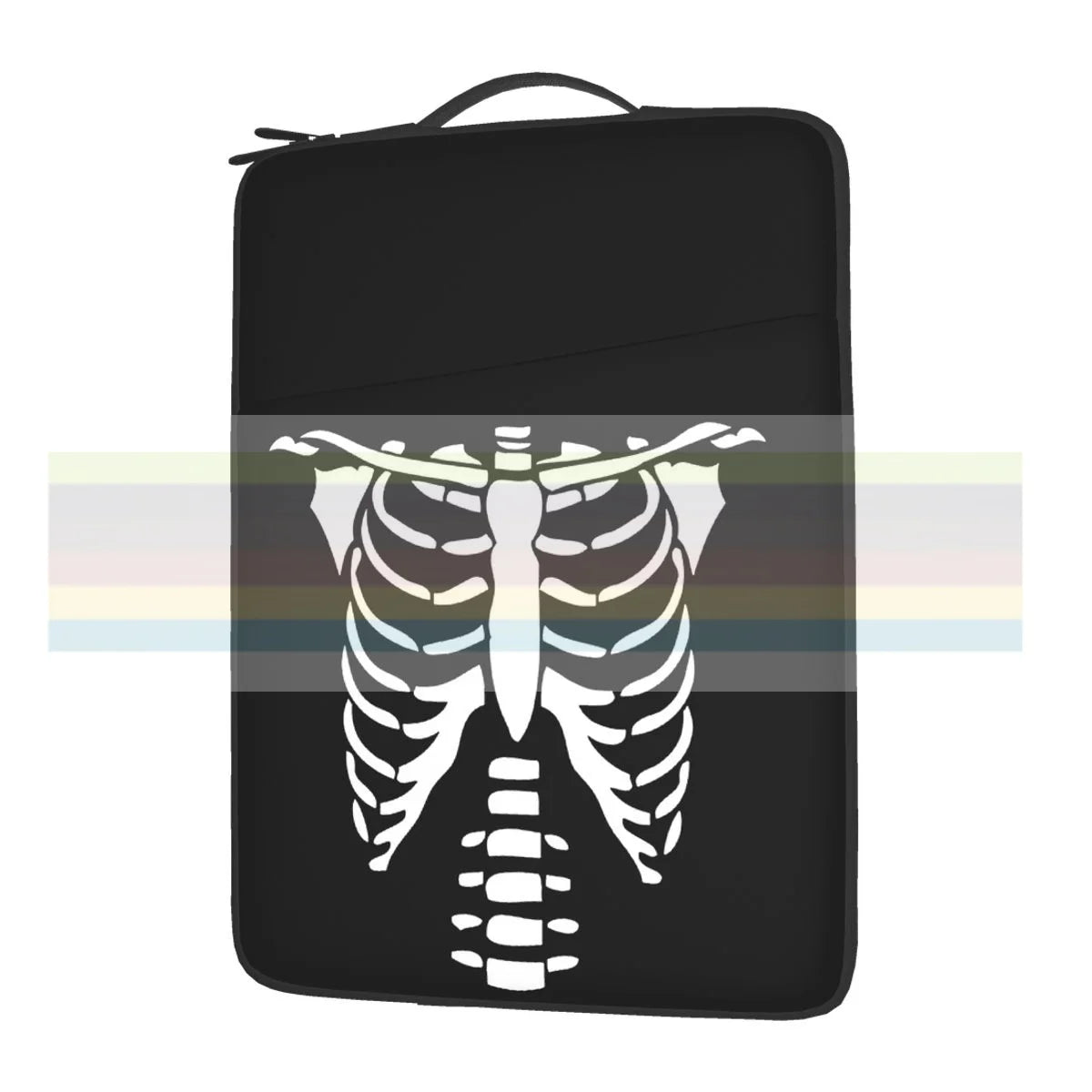Skeleton Chest Waterproof Laptop Bag 13-15 Inch Protective Briefcase Cover
