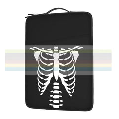 Skeleton Chest Waterproof Laptop Bag 13-15 Inch Protective Briefcase Cover