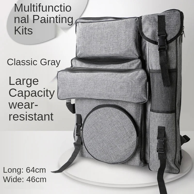 Sketch Art Painting Bag 4k Waterproof Large-capacity Backpack