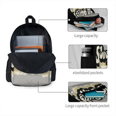 Sko Buffs 2 Backpacks Men's & Women's Print School Bags for Boys
