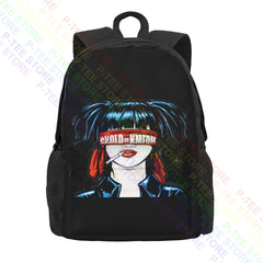Skold Vs. Kmfdm Large Backpack Gym Tote Bag