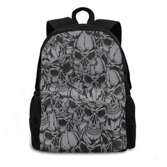 Skull School Bag Big Capacity Backpack Laptop 15 Inch Pirate Caribbean Pirates
