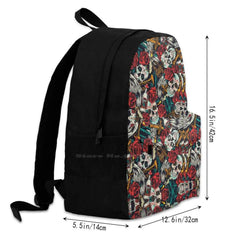 Skull Rose Backpack Cry of Skulls