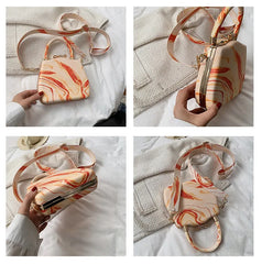 Sky Pattern Box Style Party Clutch Wedding Evening Bag