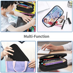 Anime Zipper Pen Bag for Student School