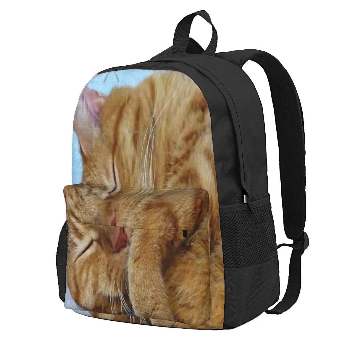 Sleeping Cat 1 Backpacks Men's Backpacks Bags For Women Vintage Kids Backpack