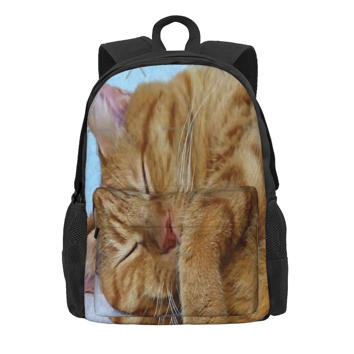 Sleeping Cat 1 Backpacks Men's Backpacks Bags For Women Vintage Kids Backpack