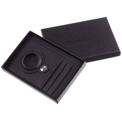 Slim Front Pocket Wallet with AirTag Case Holder