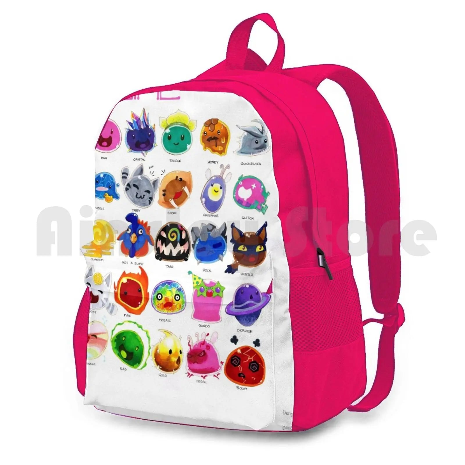 Outdoor Hiking Backpack Waterproof Camping Travel Slime-Dentification Chart