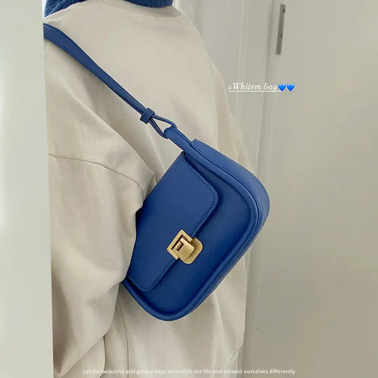 Beige Leather Cross Body Bag Women Handbag Green Messenger Bag