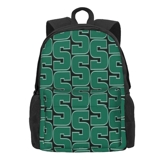 SRU Backpack Men's Women's Zipper Close Backpack Manga Print