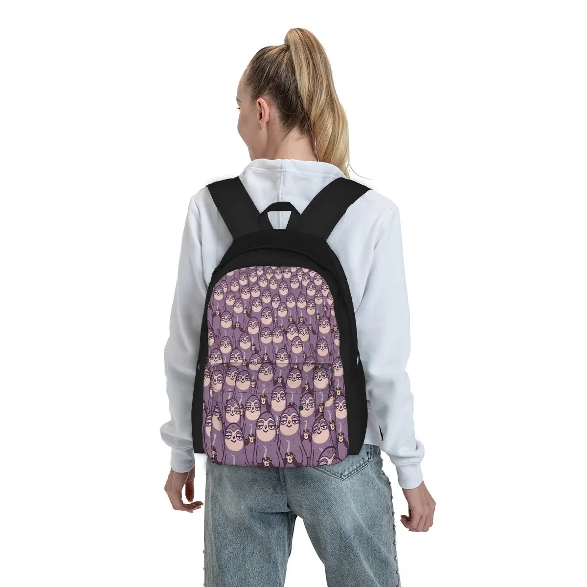 Sloth-Tastic Backpacks Men's & Women's Harajuku Backpack