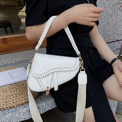 Small Bag Female Personality Single Shoulder Sling Retro Ladies PU