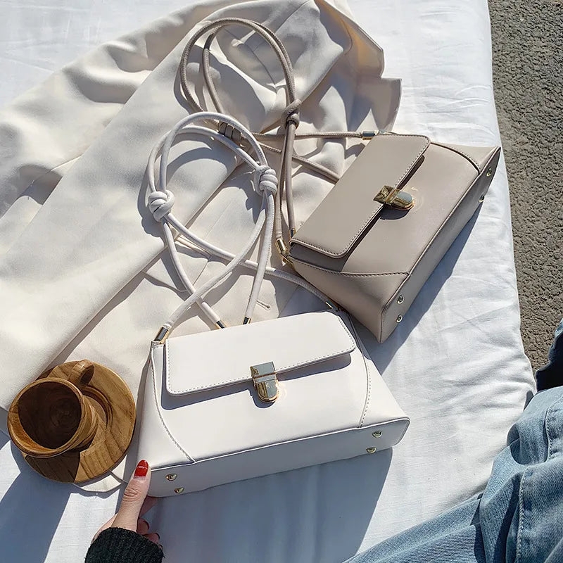Small PU Leather Handbag Shoulder Bag