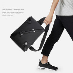 Small Bag Men Chest Bag Men's Multi-purpose USB Charging Chest