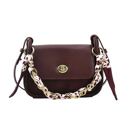 Vintage Buckle Crossbody Bag Casual Shoulder Bag