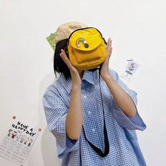 Canvas Shopper Bag Crossbody Small Shoulder Bag Women Handbags