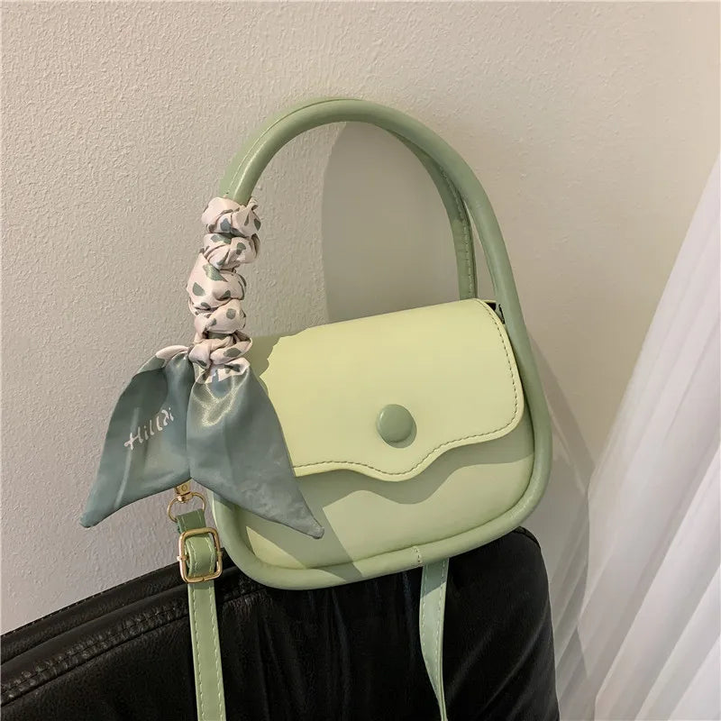 Mini Crossbody Shoulder Bag for Women PU Leather Handbag Flap Bags
