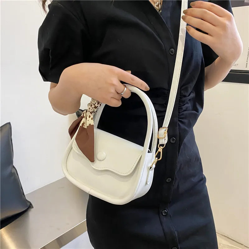Mini Crossbody Shoulder Bag for Women PU Leather Handbag Flap Bags