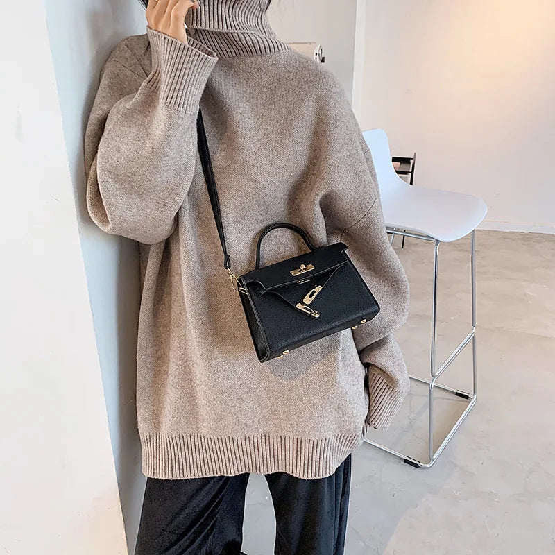 Retro Shoulder Messenger Bag for Women All-match Handbag