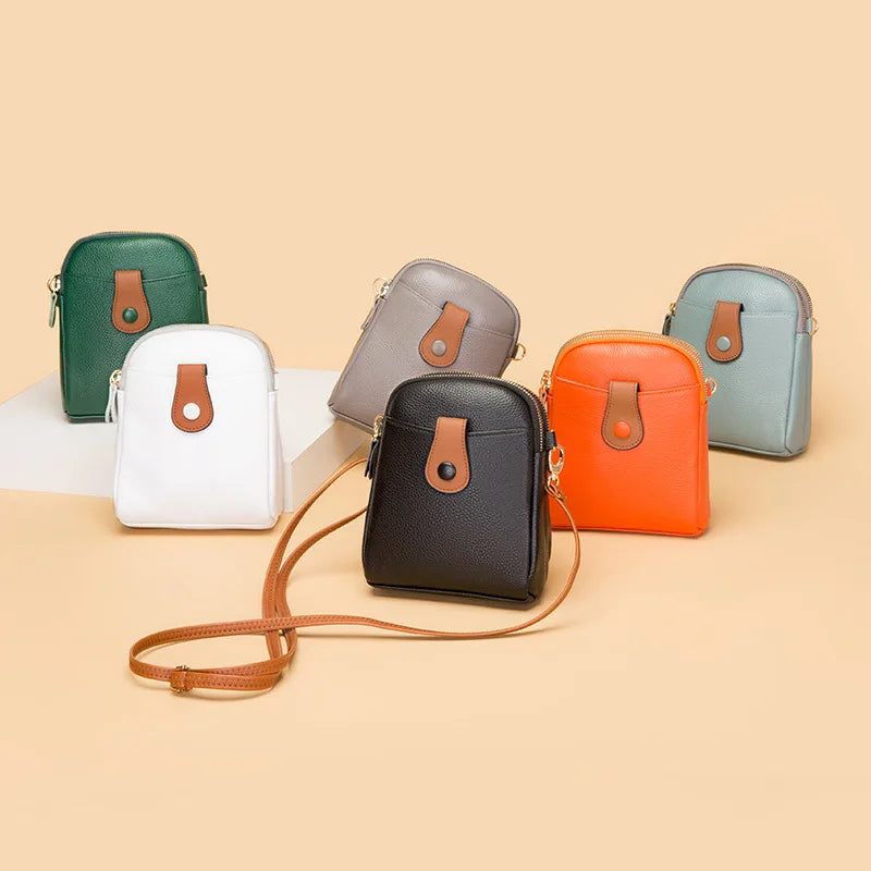 PU Leather Small Shoulder Bag for Women