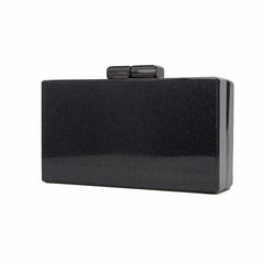 Glitter Acrylic Clasp Women Clutch Evening Handbag Mini Bag