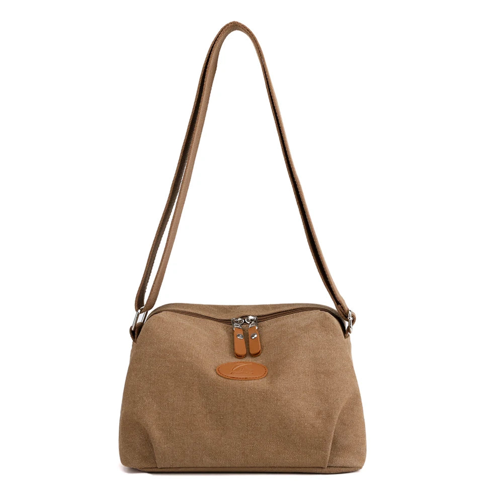 Small Canvas Crossbody Purse For Women Messange Bag Shoulder Bags Satchel