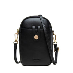 Women's Soft PU Leather Crossbody Bag Mini Shoulder Messenger Purse