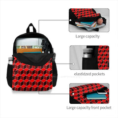 Colorful Cubes Student Backpack for School Laptop Travel