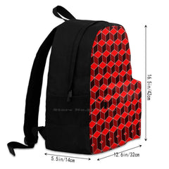 Colorful Cubes Student Backpack for School Laptop Travel